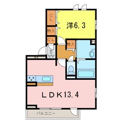 D-Castleの物件間取画像